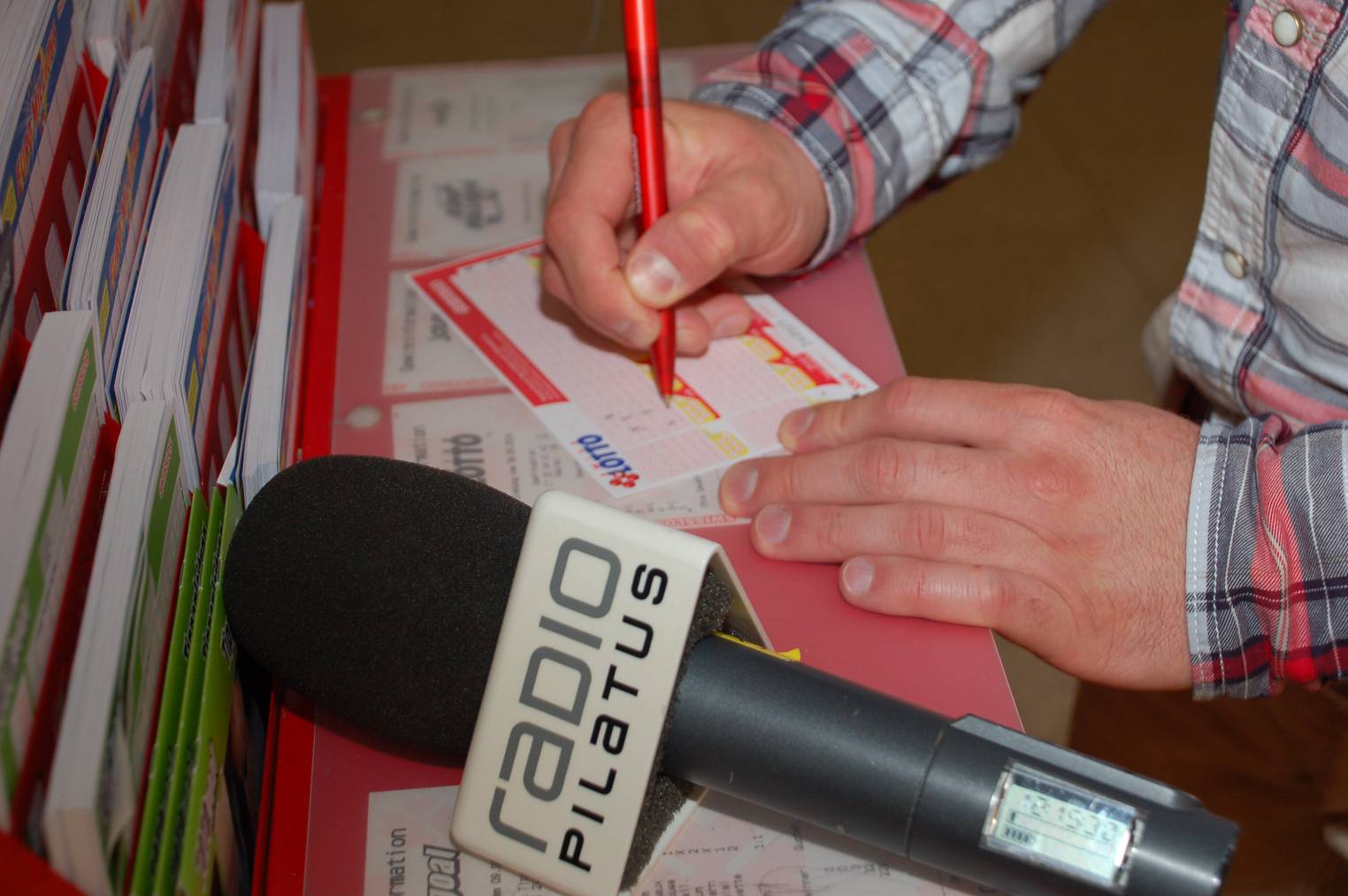 Das Schweizer Zahlenlotto ist sehr beliebt.