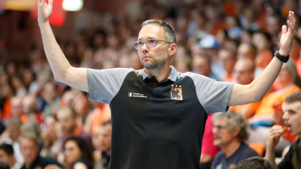 Kadettens Trainer Hrvoje Horvat sah, wie sein Team einbrach