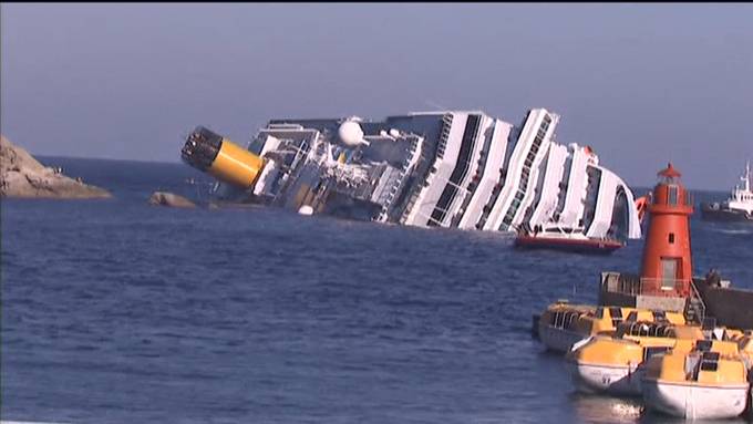 Kreuzfahrt-Katastrophe mit 32 Toten – zehn Jahre Costa Concordia