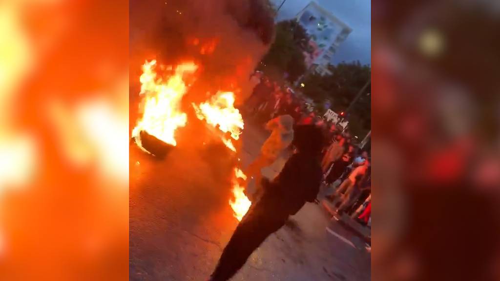 Gewaltsame Szenen in Malmö