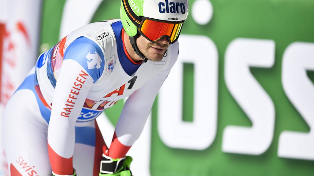 Schmerzen im Rücken: Thomas Tumler kann nach einem Bandscheibenvorfall derzeit nicht Ski fahren