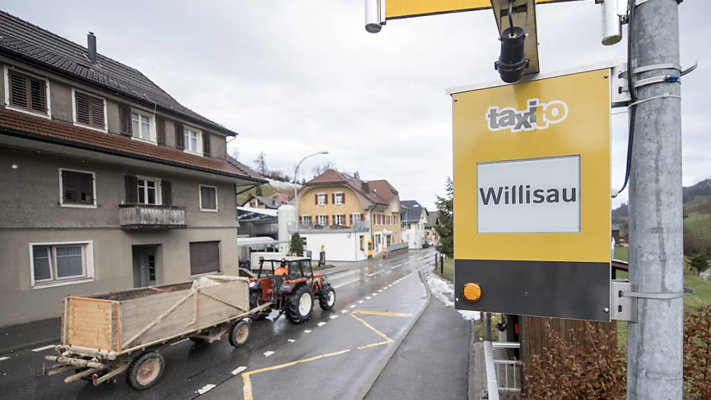 Dorfszene in Luthern: Die Gemeinde im Napfgebiet hat im Kanton Luzern den höchsten Anteil an einkommensschwachen Haushalten. (Archivbild)