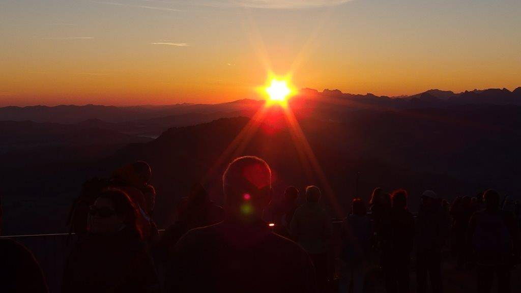 Ferientipp: Sonnenaufgang auf Rigi Kulm