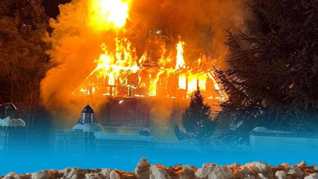 Jugendstilvilla von ehemaligem Aargauer Staatsschreiber brennt komplett nieder