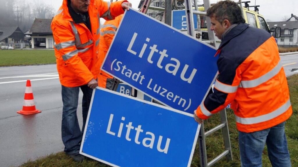 Die Fusion von Littau mit der Stadt Luzern war der grösste kommunale Zusammenschluss im Kanton Luzern. (Archivaufnahme)