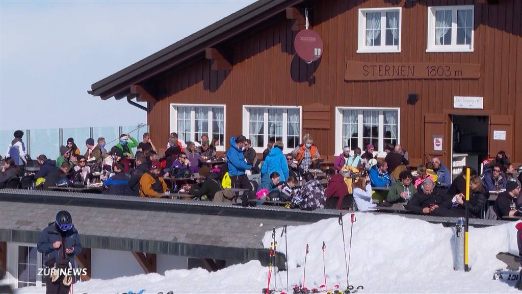 Terrassen-Schliessung: Enttäuschte Skifahrer in Innerschweiz