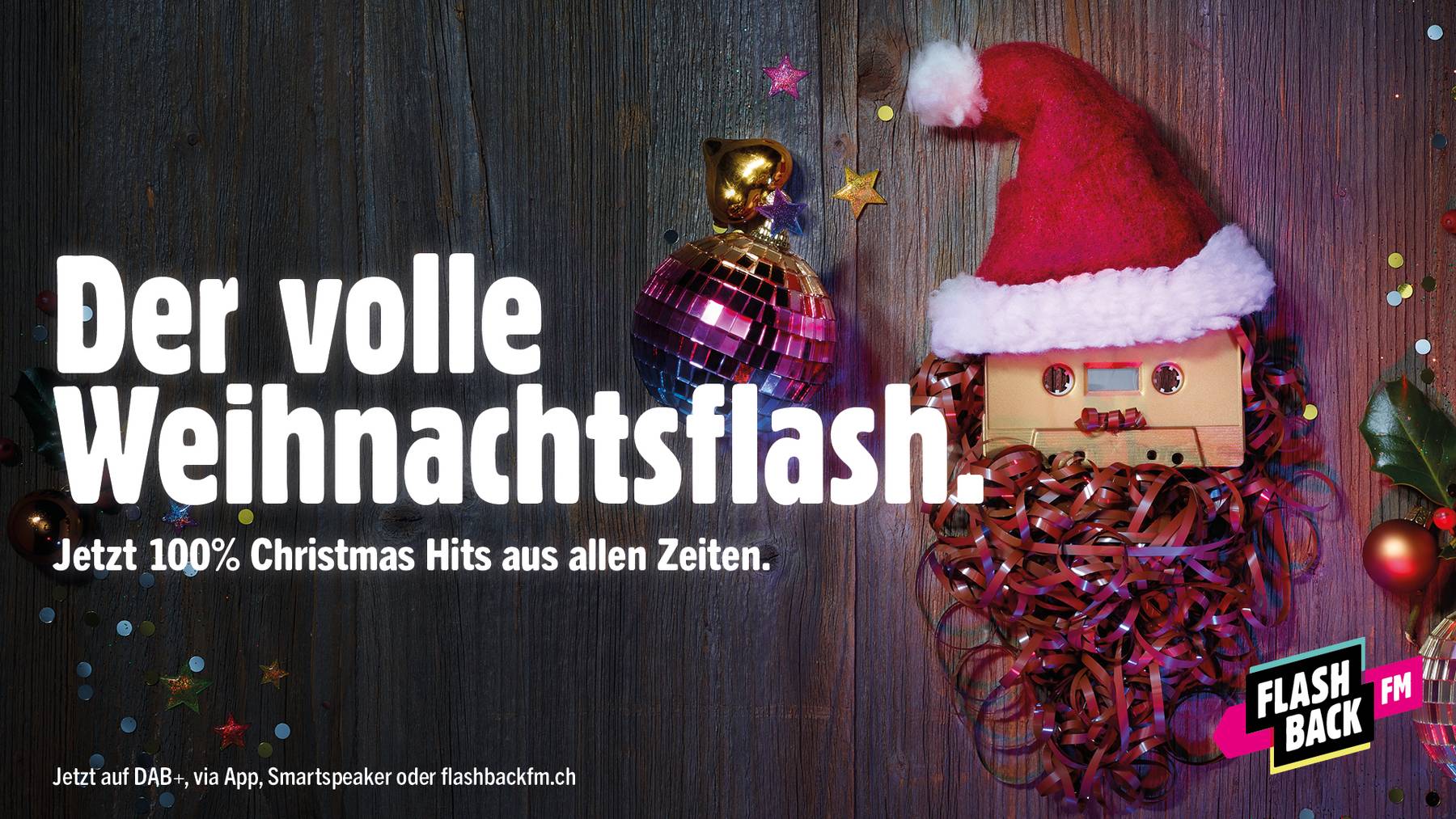 FLASHBACK FM wird zu deinem Weihnachtsradio