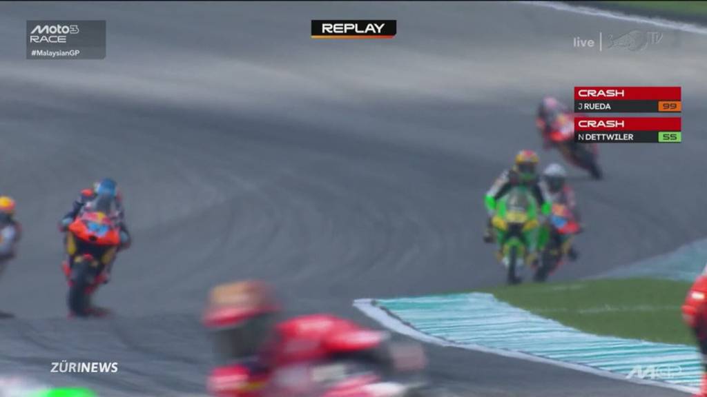 Schwerer Unfall: Schweizer Töff-Talent Noah Dettwiler kämpft um sein Leben