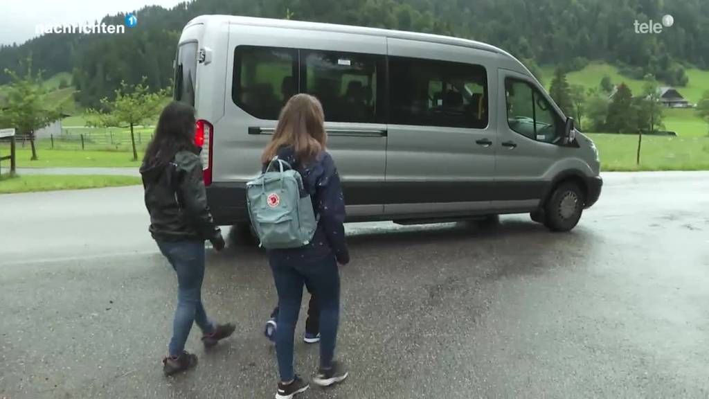 Letzter Tag für Trudy's Schulbus in Wiggen