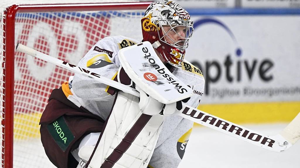 Der Schweizer Goalie Robert Mayer steigt im Herbst in seine neunte Saison mit Genève-Servette