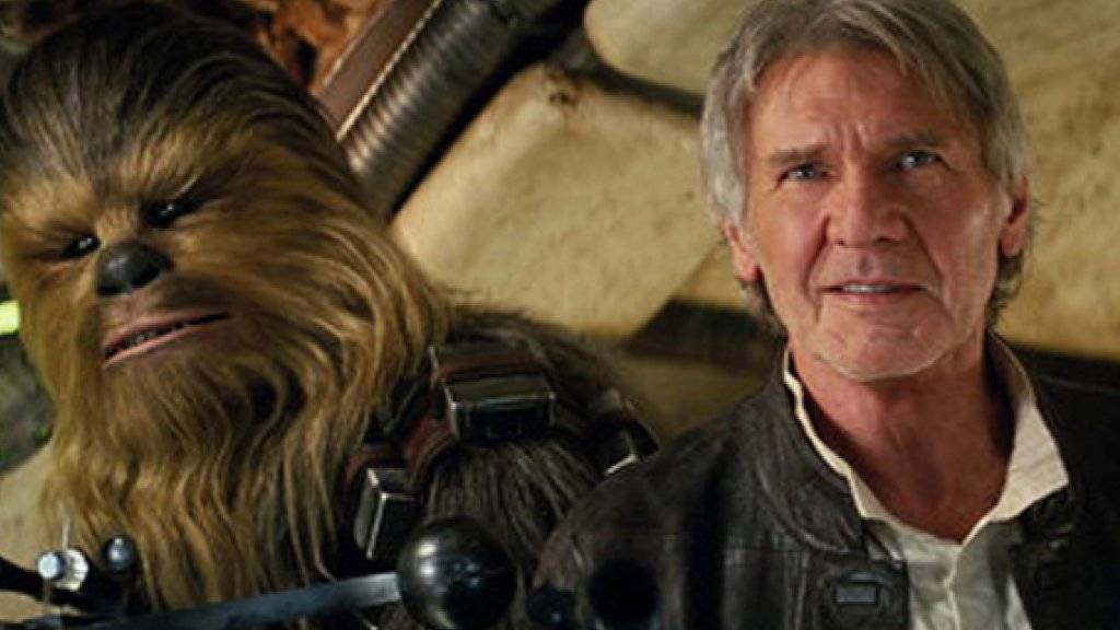 Harrison Ford (r) als Han Solo in «Star Wars: The Force Awakens» (Archiv)