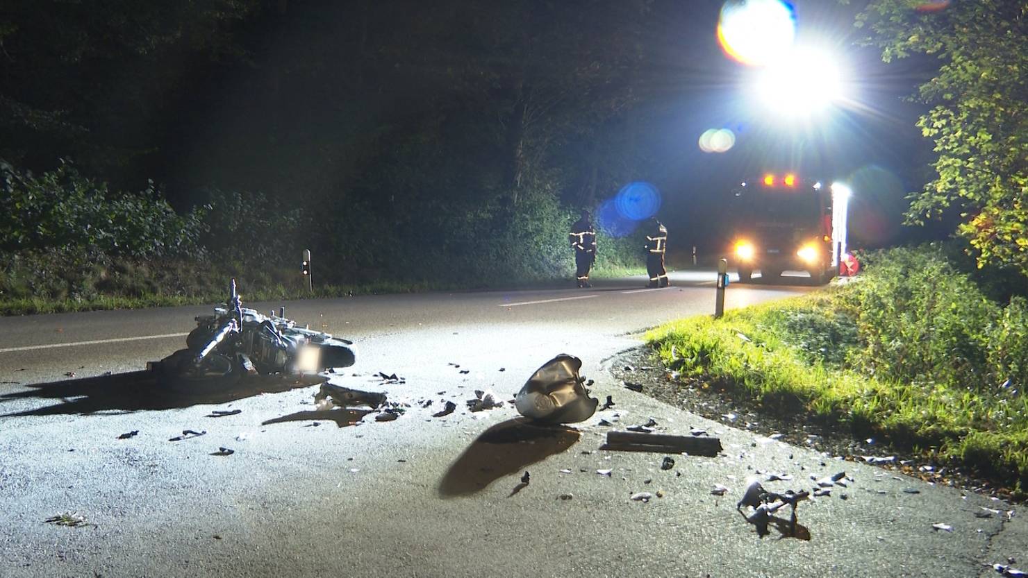 Schwerverletzter nach Motorradunfall zwischen Küttigen und Oberhof ...