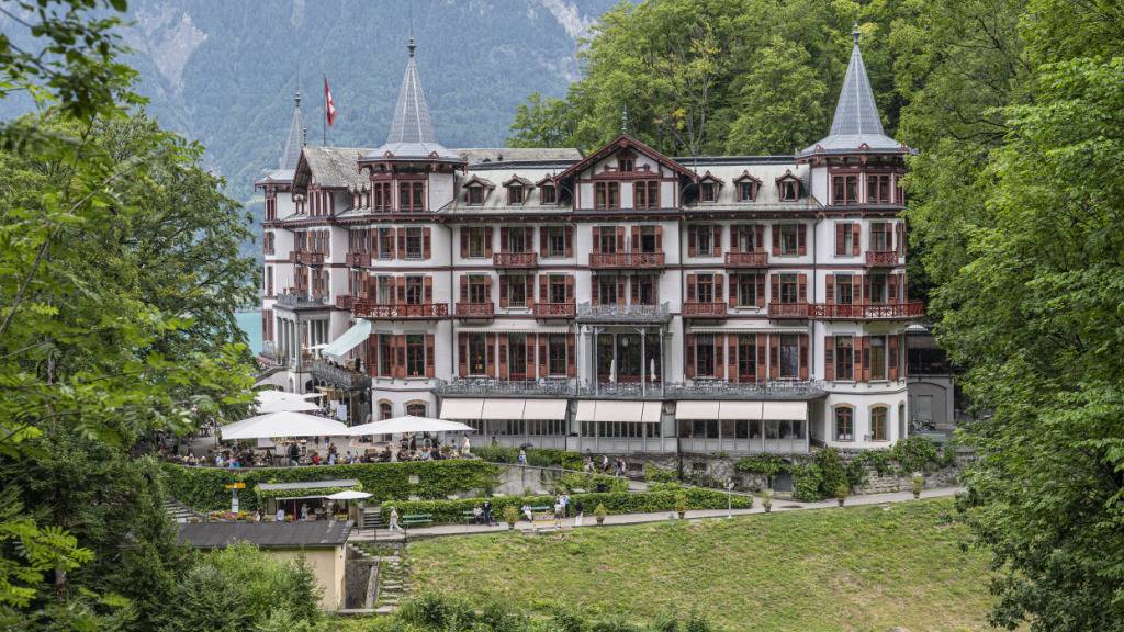 Hotel Giessbach: Die Schweizer Hotellerie hat im Juli 2026 wieder etwas mehr Gäste angezogen. (Archivbild)