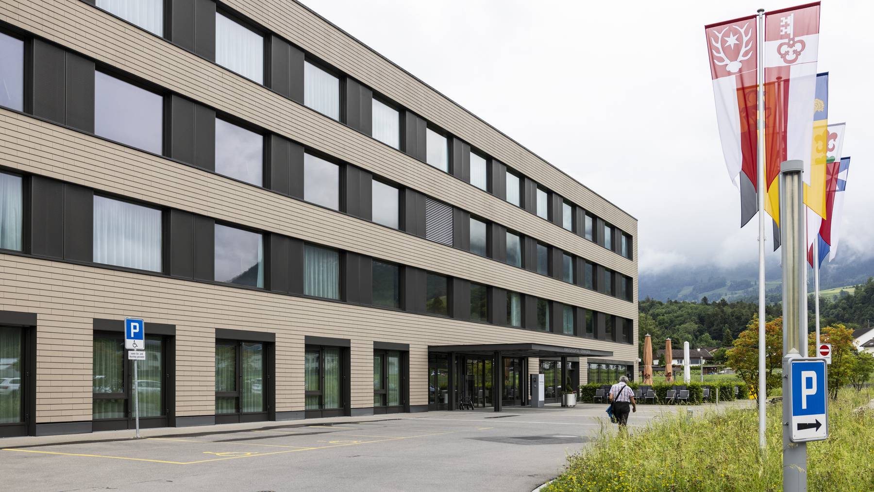 Kantonsspital Obwalden Sarnen (Bild: Patrick Huerlimann, Sarnen, 24. Mai 2022)