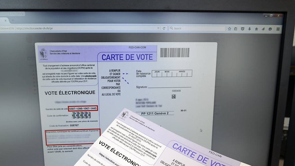 Bundesrat strebt baldigen Neustart von E-Voting-Versuchen an