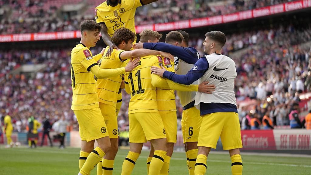 Chelsea zog zum dritten Mal in Folge in den Final im FA Cup ein