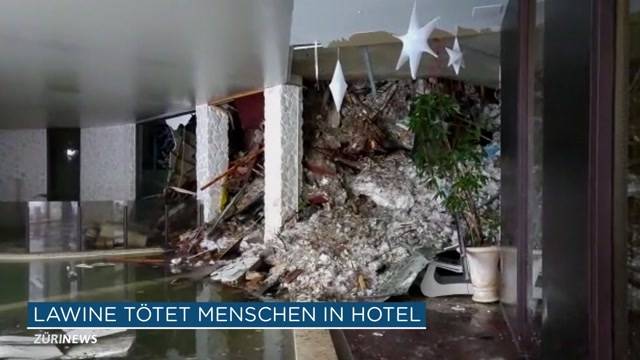 Lawine verschüttet ganzes Hotel