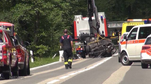 Tödlicher Unfall bei Moutier