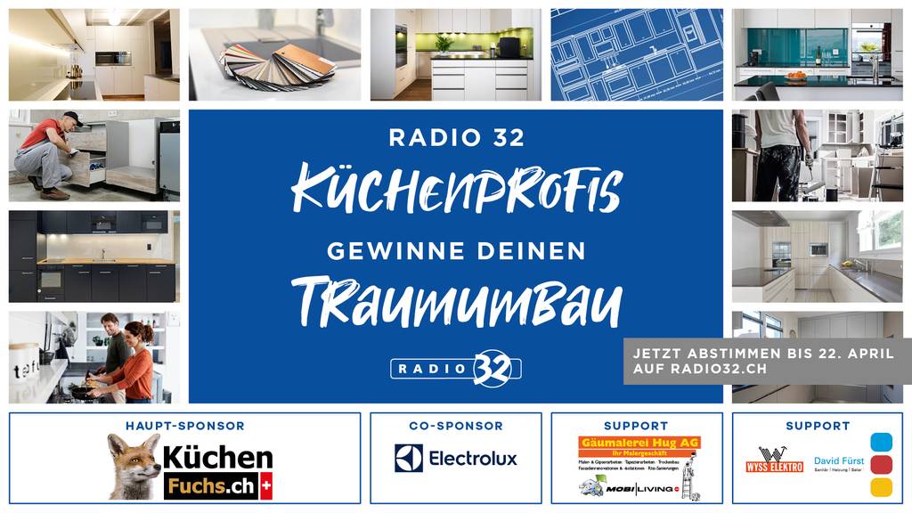 Radio 32 Küchenprofis – Jetzt abstimmen!