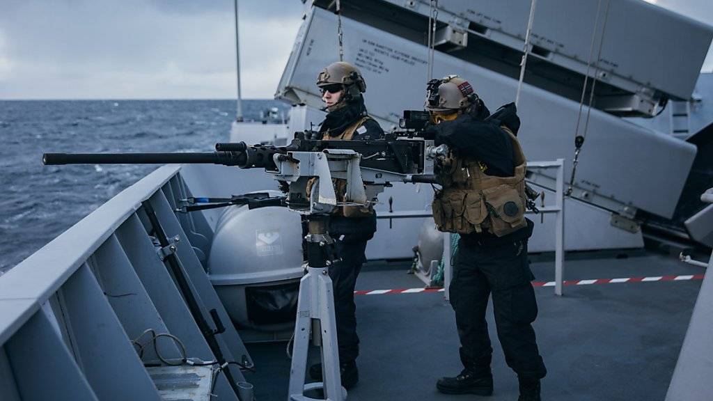 Grösstes Manöver seit dem Kalten Krieg angelaufen: Norwegische Marinesoldaten an der Übung «Trident Juncture 18».