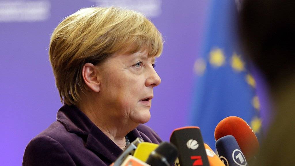 Die deutsche Kanzlerin Angela Merkel erhofft sich am EU-Gipfel in Brüssel substanzielle Fortschritte in der Flüchtlingsfrage.