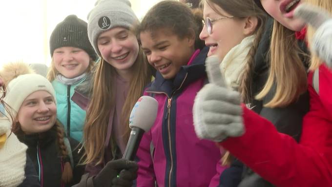 «Auf jeden Fall besser als Schule»: Lauberhorn-OK hat viele Kinder eingeladen