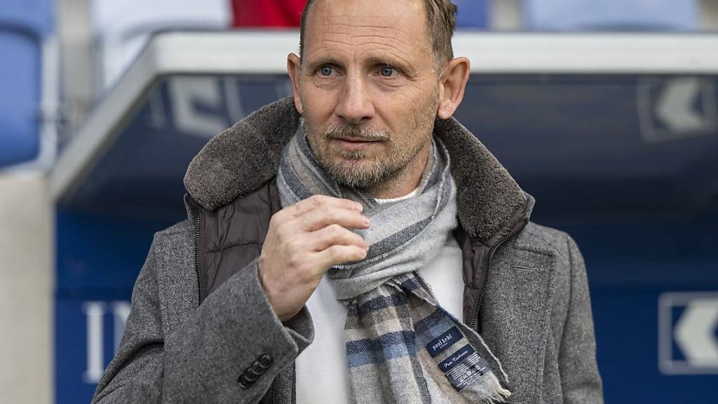 Trainer Mauro Lustrinelli steht mit dem FC Thun vor wegweisenden Tagen