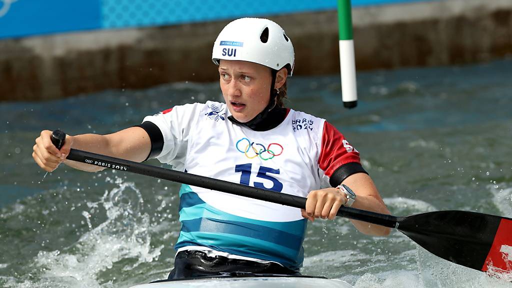 Keine Medaille, aber ein Diplom: Alena Marx verpasste Bronze um knapp fünf Sekunden und fuhr im Canadier-Einer auf Platz 8