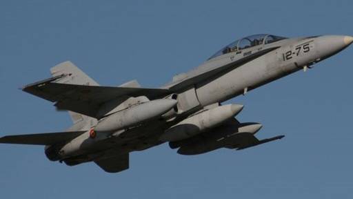 Spanischer Kampfjet schiesst Drohne über Rumänien ab