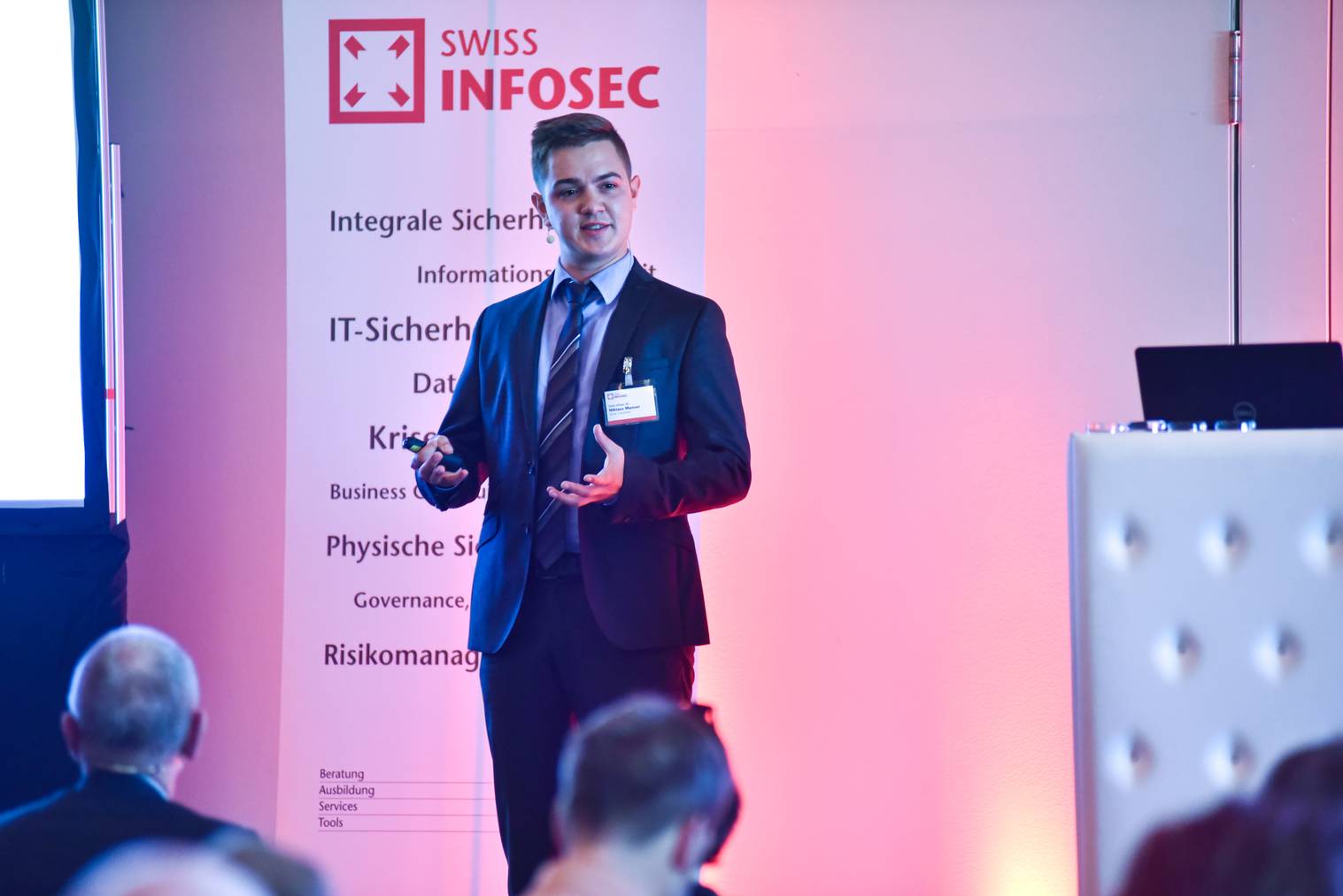 Niklaus Manser ist Leiter des Fachbereichs Cybersecurity beim Beratungs- und Ausbildungsunternehmen Swiss Infosec AG.