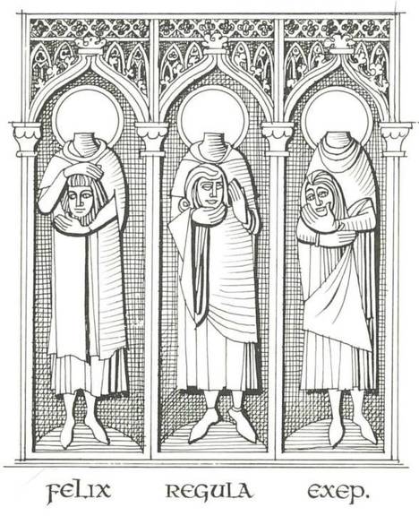 Felix, Regula und Exuperantius