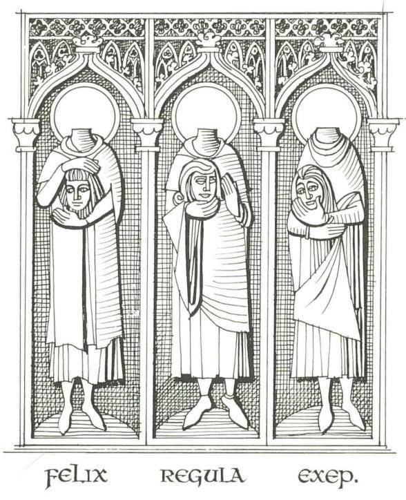 Felix, Regula und Exuperantius