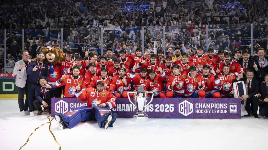 Europas Teams des Jahres: Unter anderem gab bei der Wahl der Gewinn der Champions Hockey League den Ausschlag zugunsten der ZSC Lions
