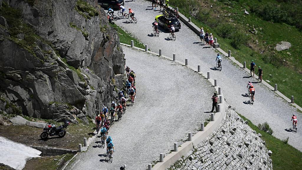 Der mythische Gotthardpass ist Teil der Tour de Suisse 2024