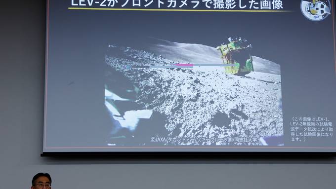 Japanische Weltraumbehörde veröffentlicht Bilder von Mondlandung