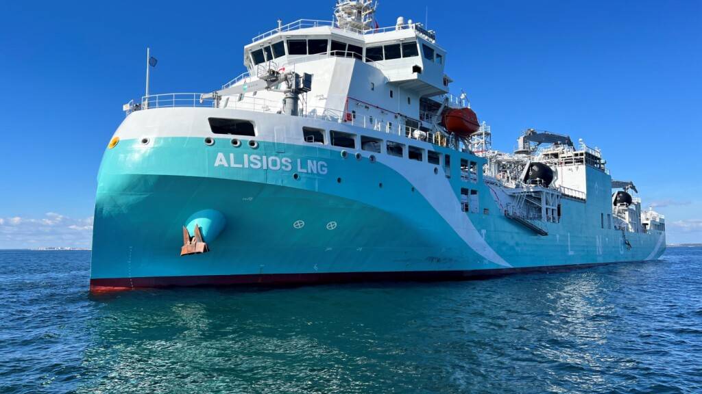 Axpo nimmt Flüssigerdgas-Bunkerschiff in Spanien in Betrieb