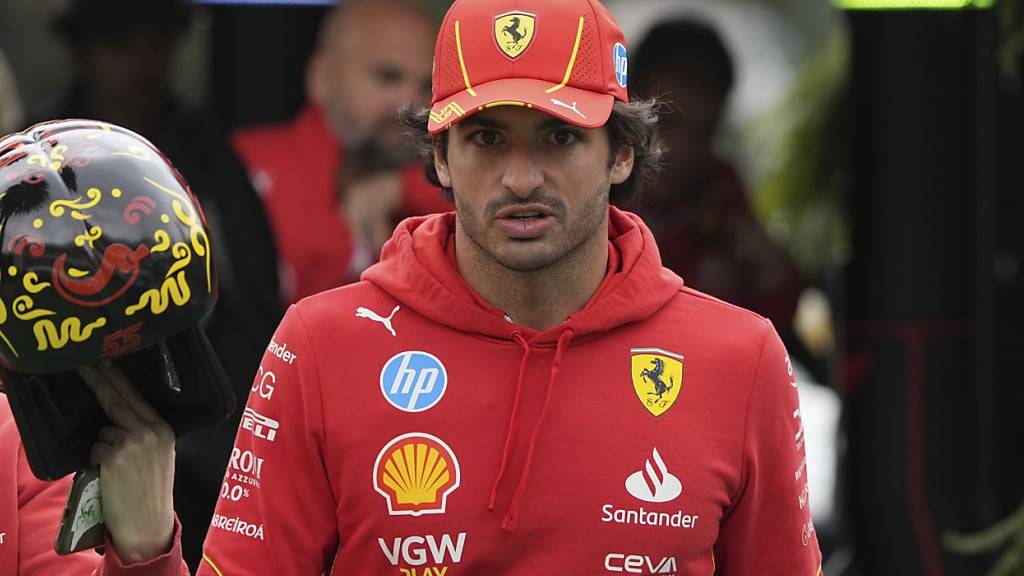 Sechste Pole-Position der Karriere, die erste in dieser Saison, für Ferrari-Fahrer Carlos Sainz