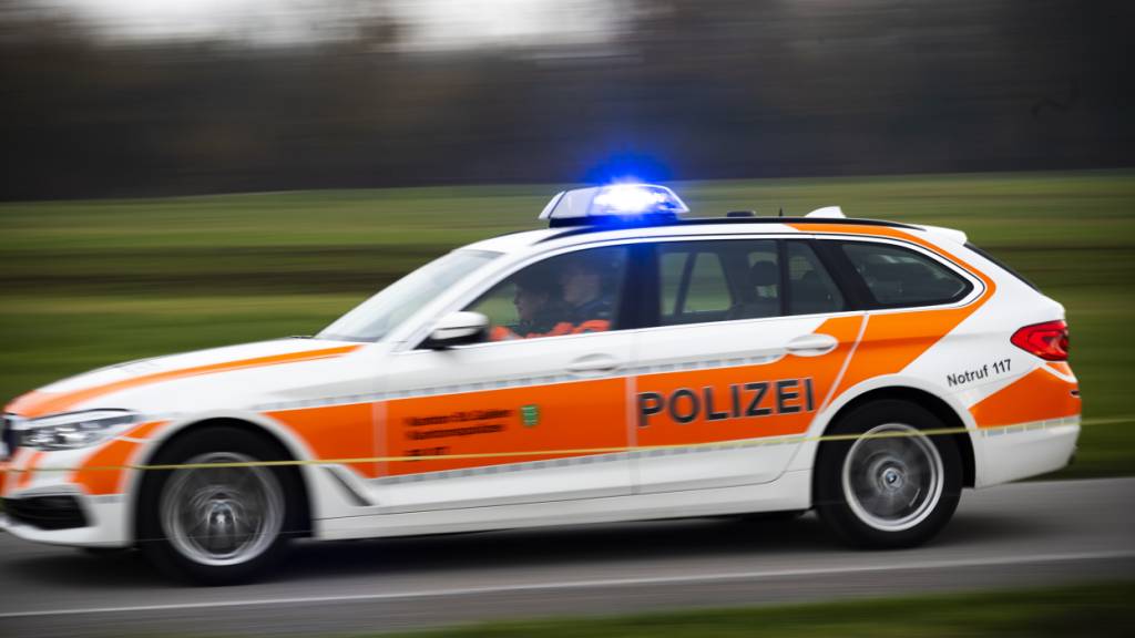 Die Kantonspolizei war am Donnerstag mit einem Grossaufgebot nach Au SG ausgerückt. (Symbolbild)