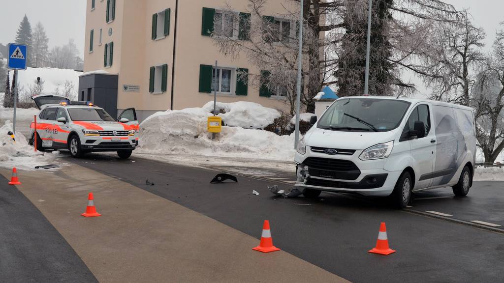 Beim Unfall wurde niemand verletzt.