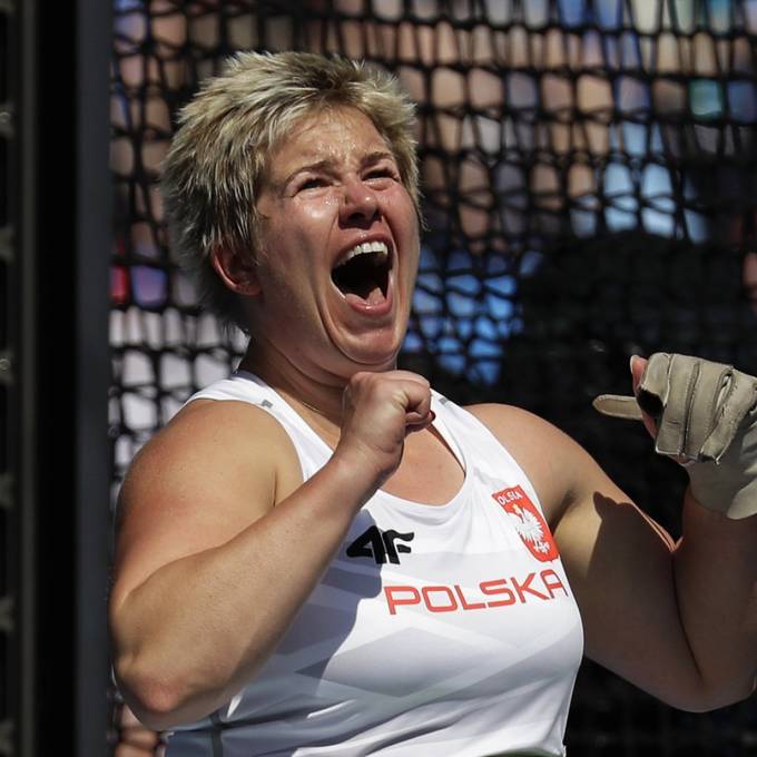 Hammerwerferin Anita Wlodarczyk verbessert ihren Weltrekord
