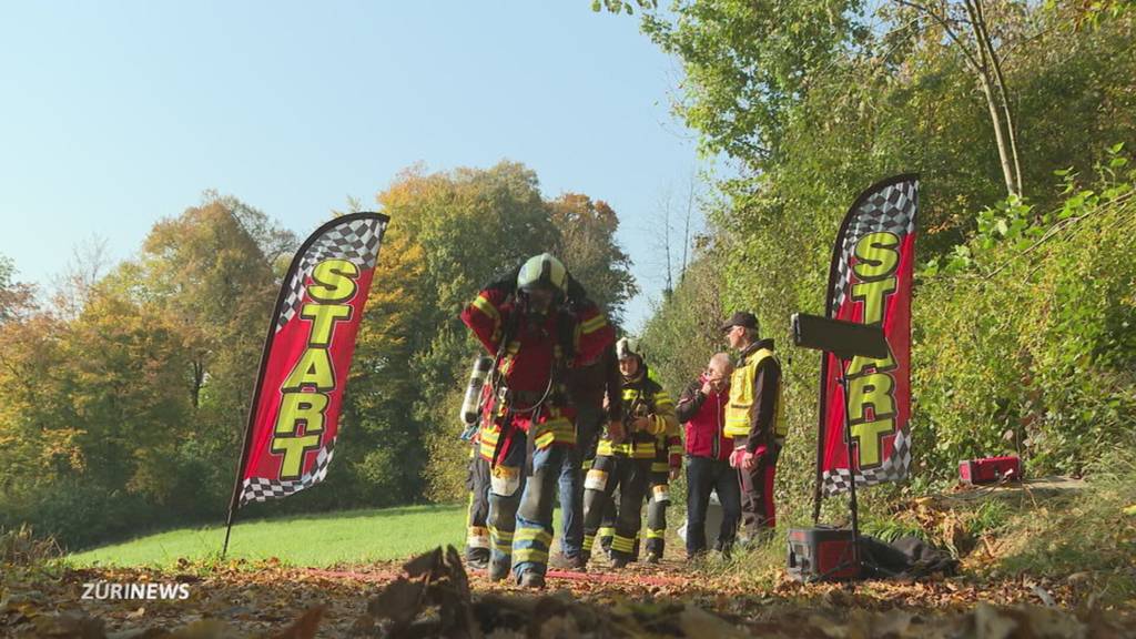 Training in Vollmontur: Beim 1000er Stägeli in Olten kommen Feuerwehrmänner an ihre Grenzen