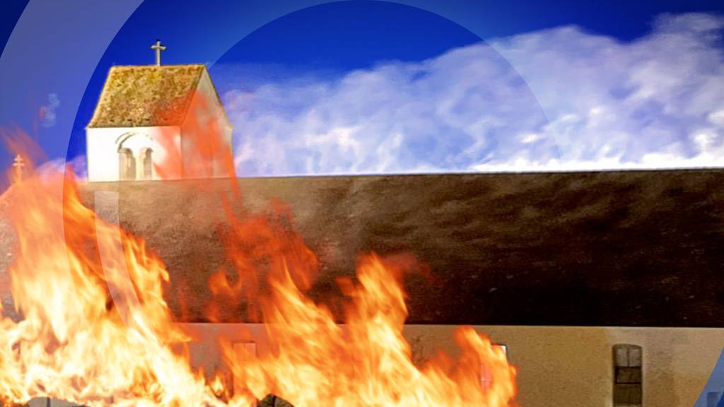 Unschöner Jahresabschluss: Kirche in Hofstetten brannte  