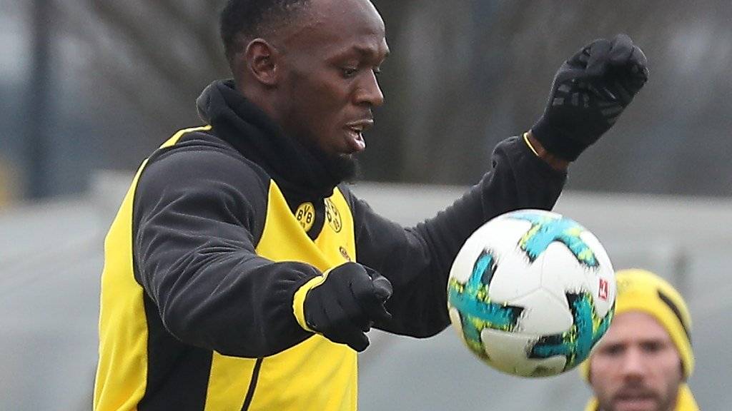 Im März dieses Jahres trainierte Usain Bolt mit dem deutschen Bundesligisten Borussia Dortmund