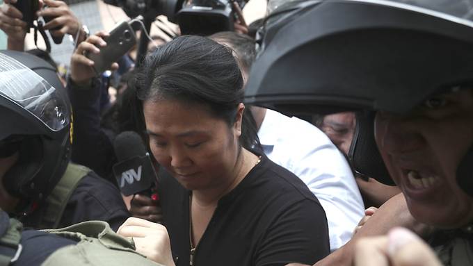 Peruanische Oppositionspolitikerin Fujimori gegen Kaution frei