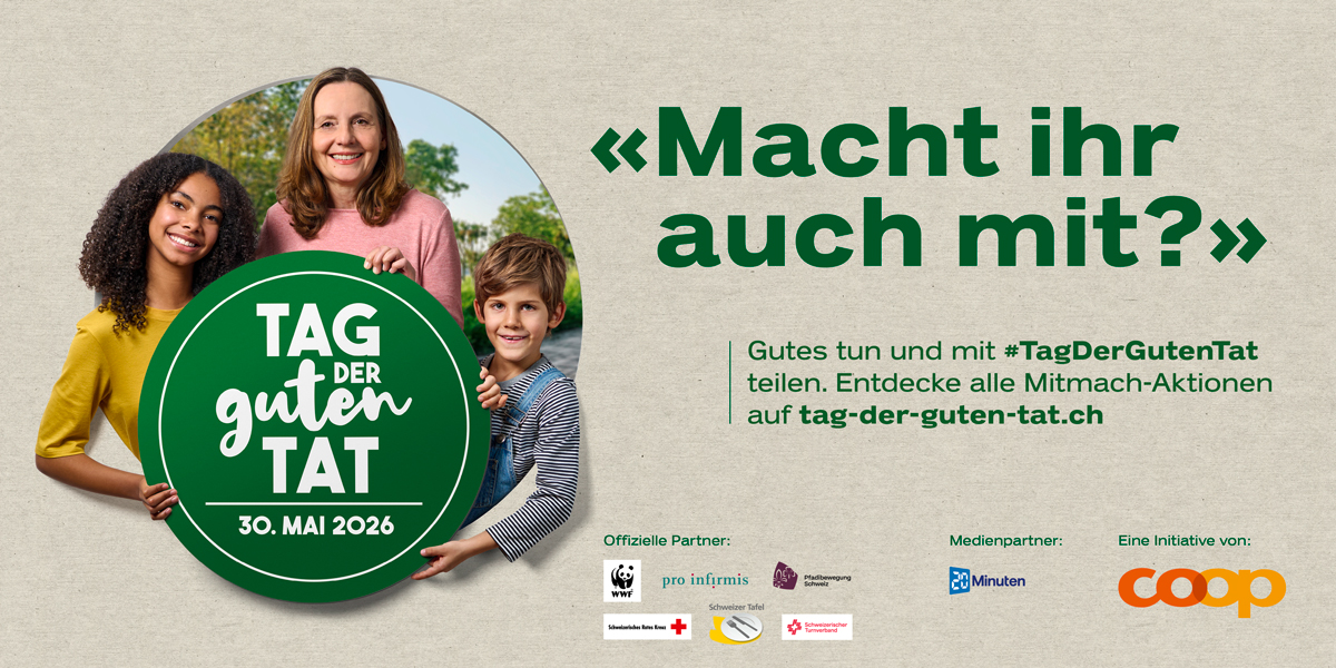 Tag der guten Tat – Jetzt mitmachen