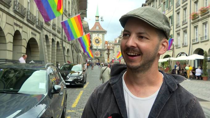 Pride-Fahnen in Bern sorgen für wüste Kommentare im Netz