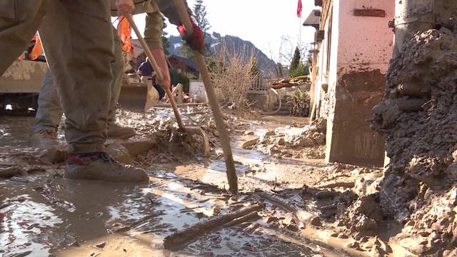 Grosses Aufräumen im Simmental