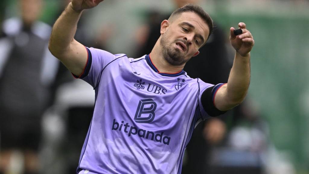 Xherdan Shaqiri hadert beim Saisonauftakt des FC Basel