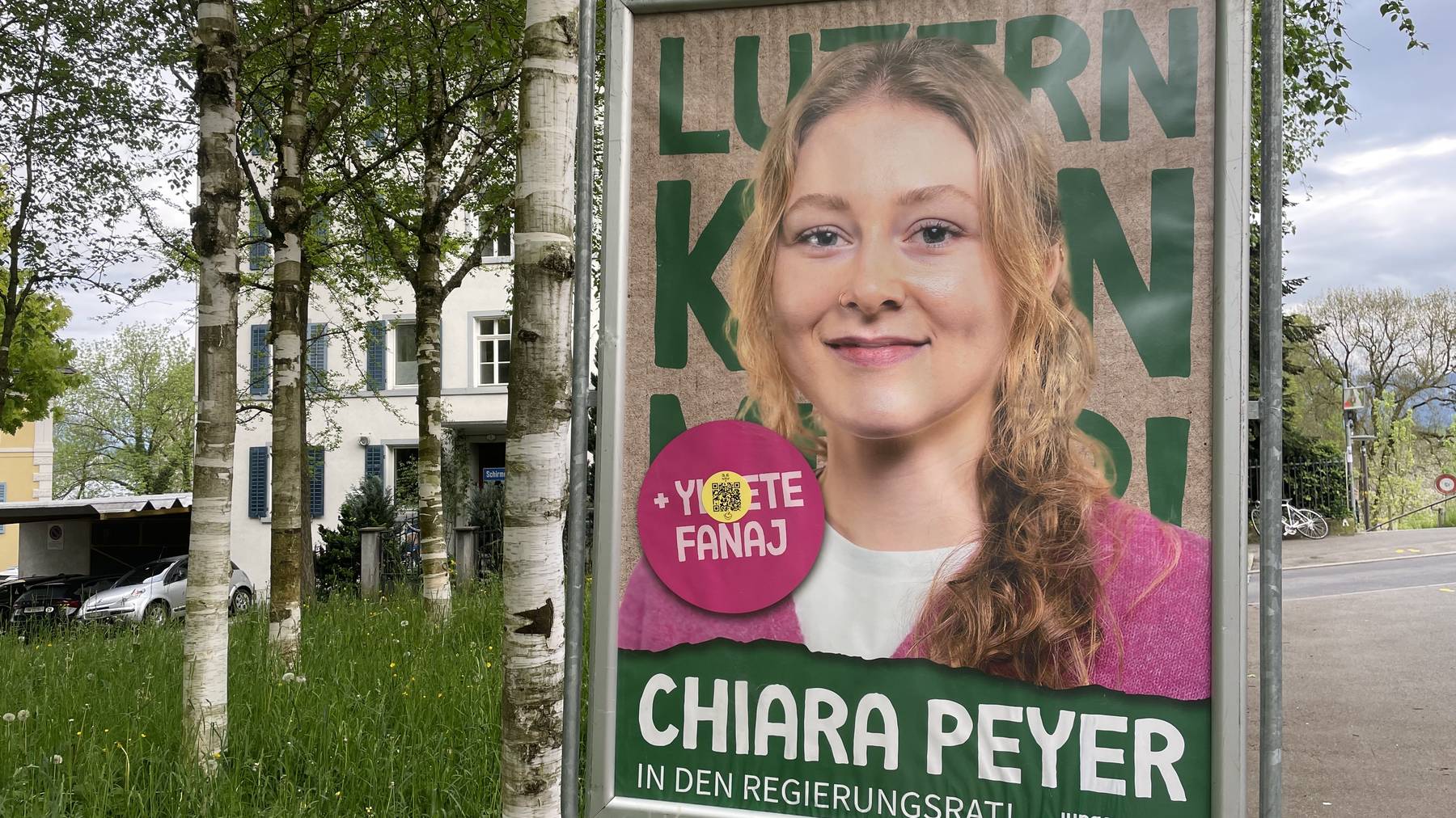 Die Junge Grüne Chiara Peyer holte sich beim ersten Wahlgang Platz zehn. Ihr Ziel: Sie will sich für eine linkere und jüngere Regierung einsetzen.