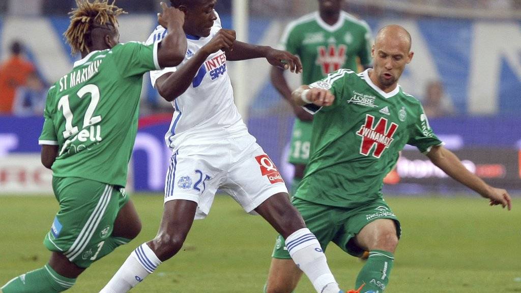 Olympique Marseille trumpfte zuhause gegen Saint-Etienne gross auf und kam wieder einmal zu einem Sieg